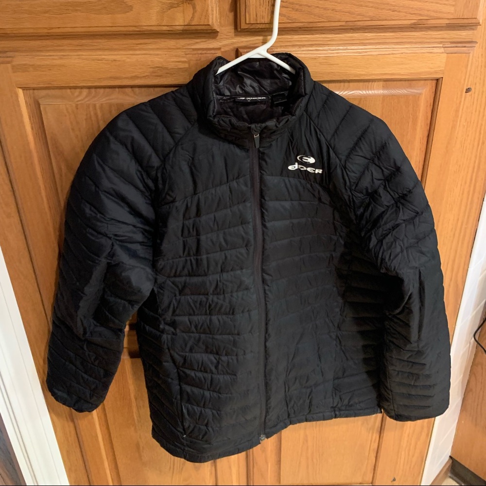 Eider Black Insulated Coat